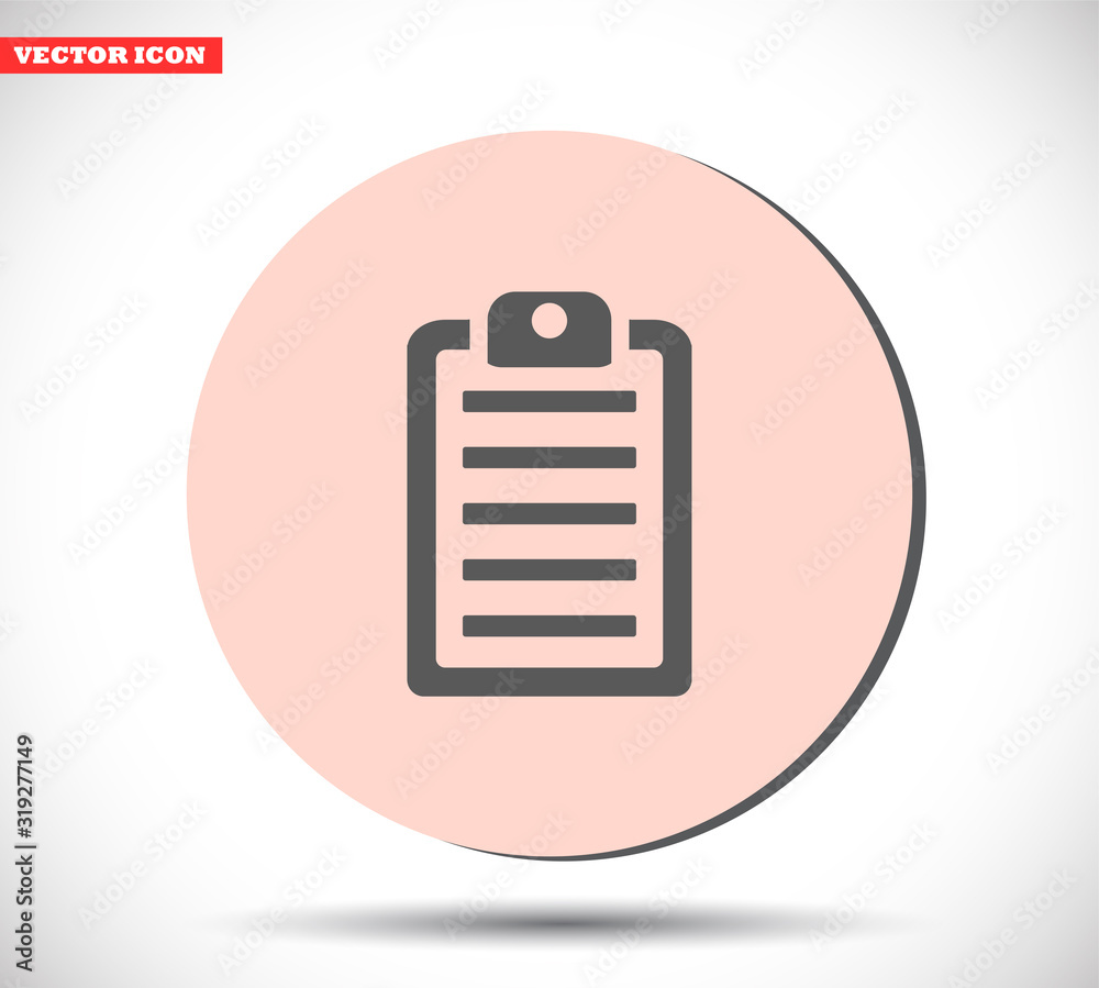 List vector icon , lorem ipsum Flat design List vector icon , lorem ipsum Flat design