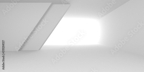 Wallpaper Mural Futuristic White Architecture Design Background Torontodigital.ca