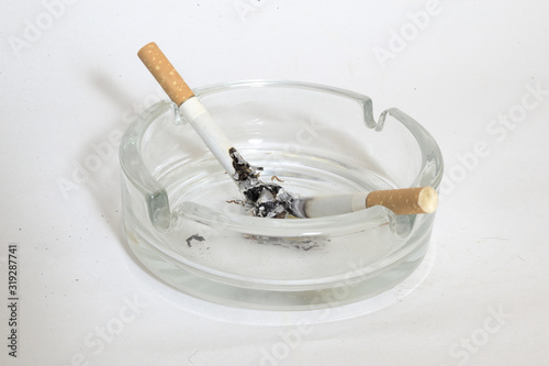 cigarette in an ashtray