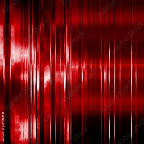 Red Dark Blurry Mirrors Lighting Graphic Wallpaper