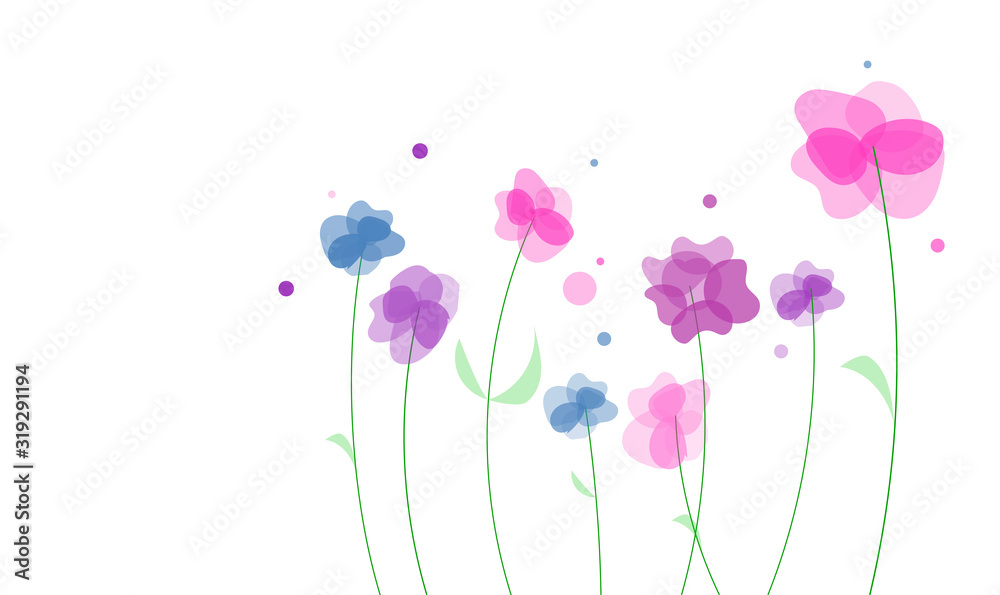 Naklejka premium fiori, piante, primavera