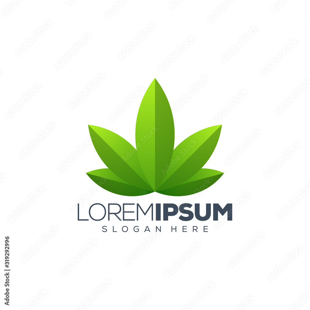 leaf logo design vector illustration leaf logo design vector illustration