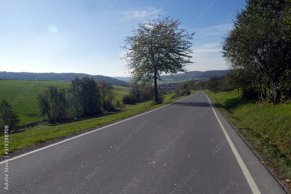 Staatsstraße 2257 von Haag nach Prühl Staatsstraße 2257 von Haag nach Prühl