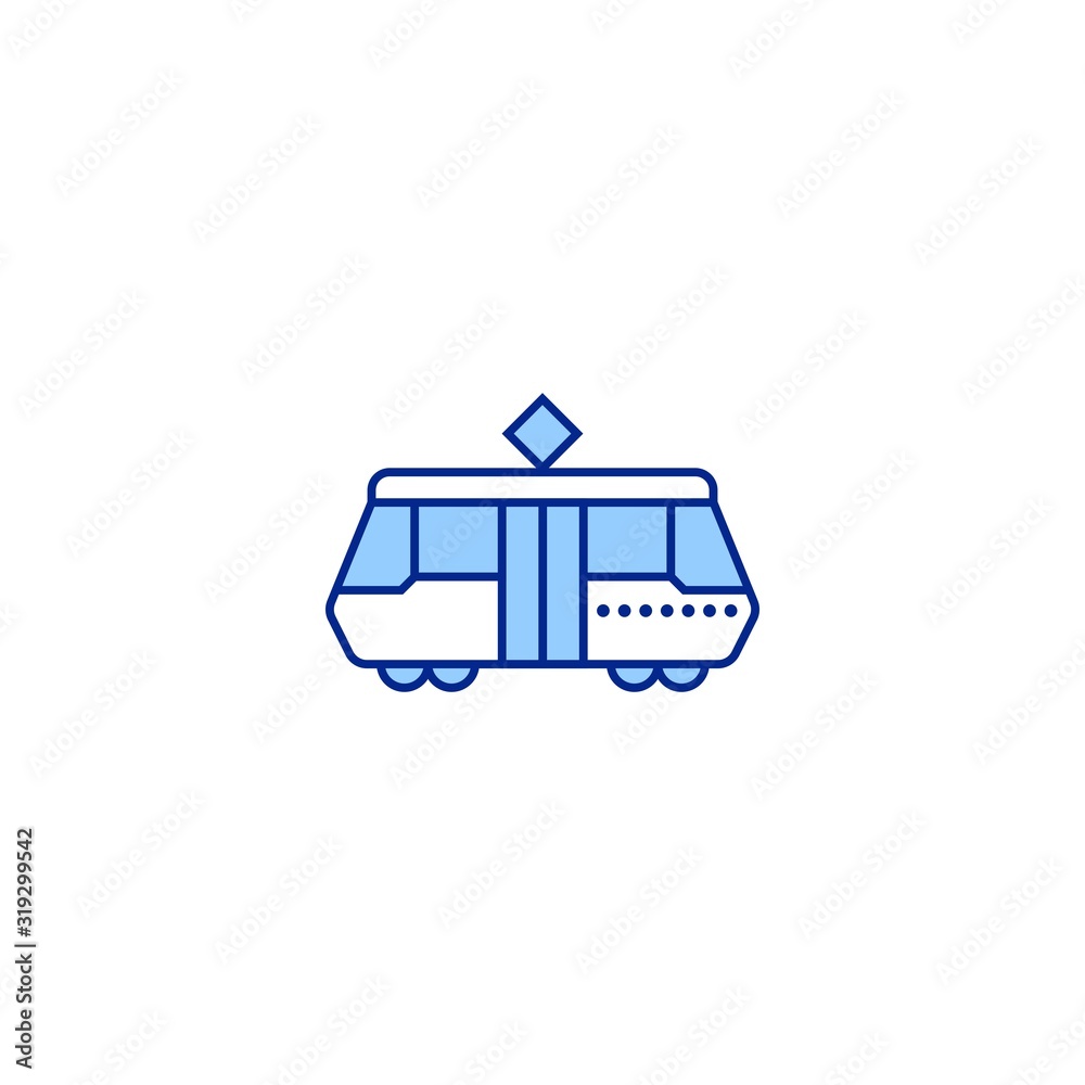 Bus creative icon. From Transport icons collection. Isolated Bus sign on white background