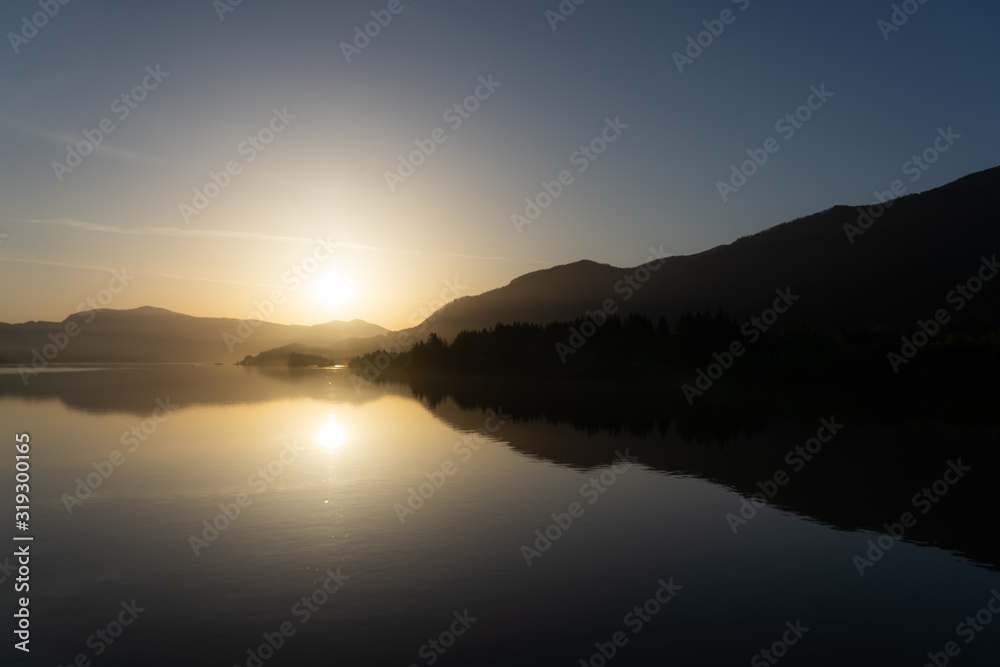 Sunrise on the Columbia River