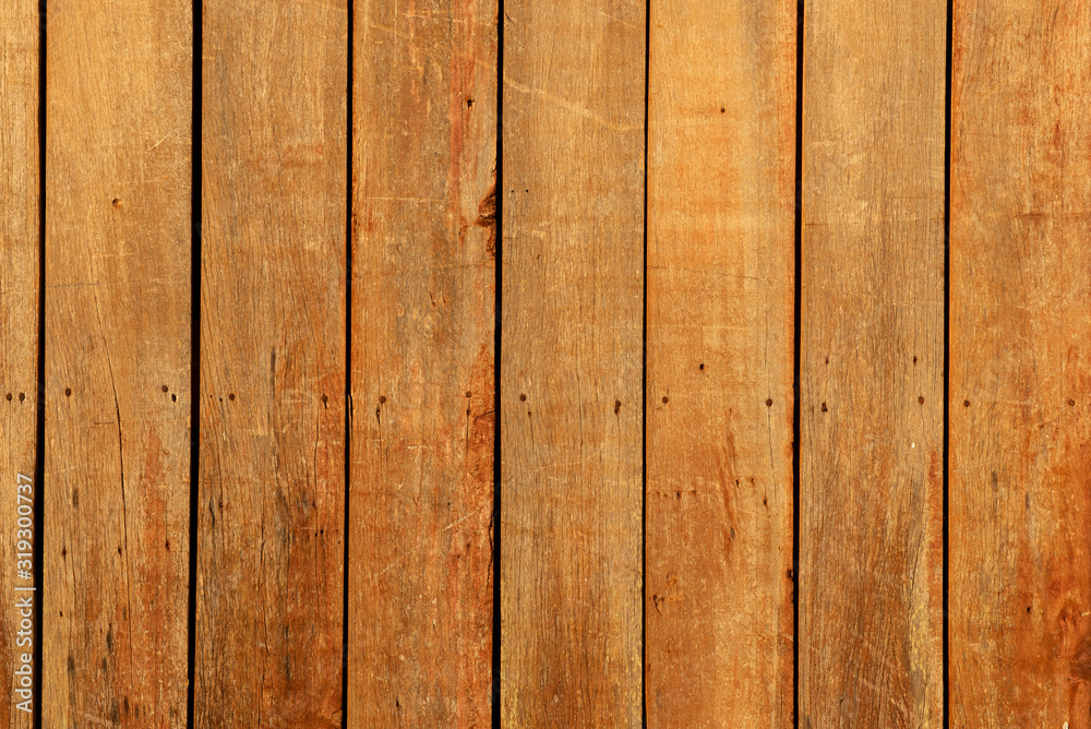 Fototapeta premium structure with wooden slats and nails