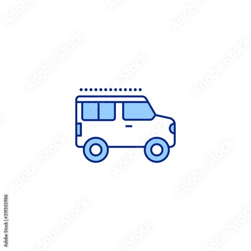 trolley creative icon. From Transport icons collection. Isolated trolley sign on white background