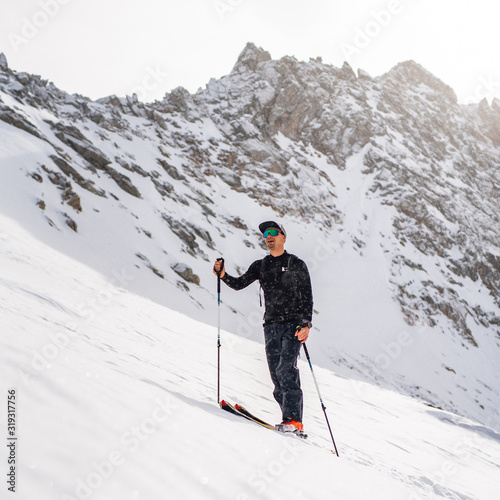 Ski tury - ski touring-  polskie góry- Tatry