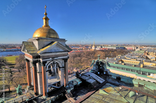 Panorama Sankt Petersburga w Rosji #319324324
