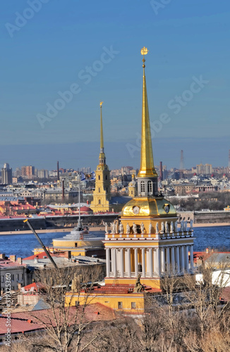 Panorama Sankt Petersburga w Rosji #319325360
