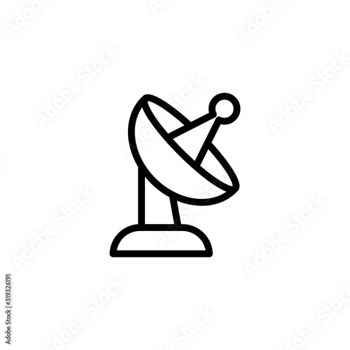 vector satellite icon