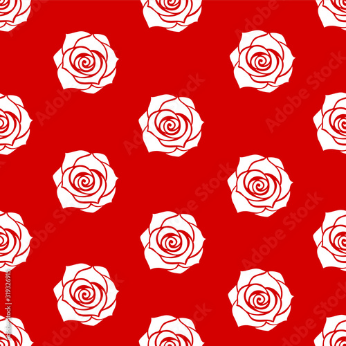 Fototapeta Naklejka Na Ścianę i Meble -  Rose dot pattern