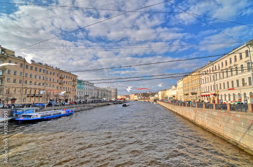 Panorama Sankt Petersburga w Rosji #319327993