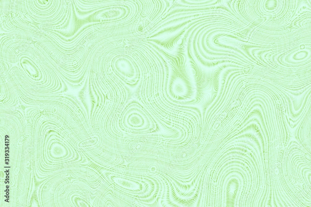 Distorted circles on a surface of a plywood