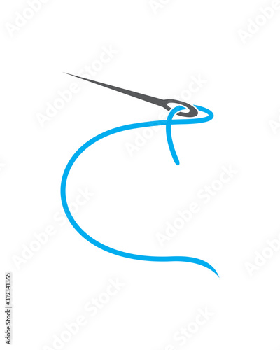 C Needlework logo, Embroidery Logo