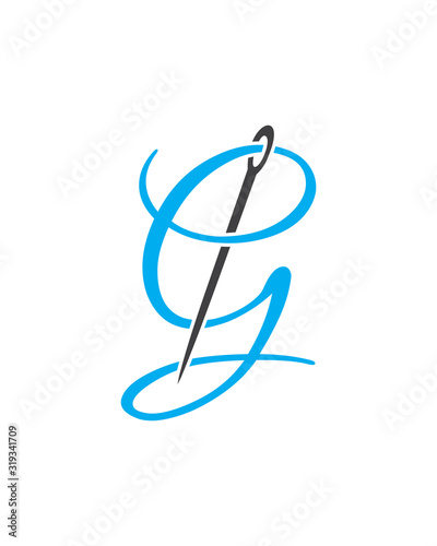 G Embroidery Logo, G Needlework Logo