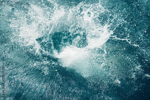 splash in ocean texture photo