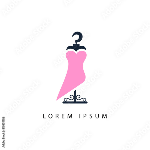 creative boutique logo design template. boutique symbol icon