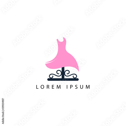 creative boutique logo design template. boutique symbol icon