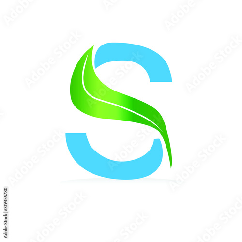 nature letter S logo vector illustration. letter S symbol icon Free Download nature letter S logo vector illustration. letter S symbol icon - GFXLoad