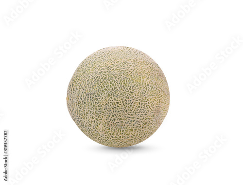 Melon fresh  on white background