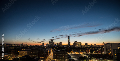 view of the city of Boston