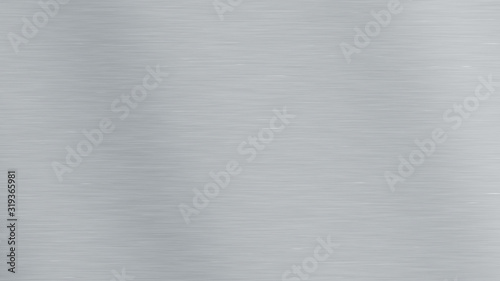 Shiny brushed silver metal texture 