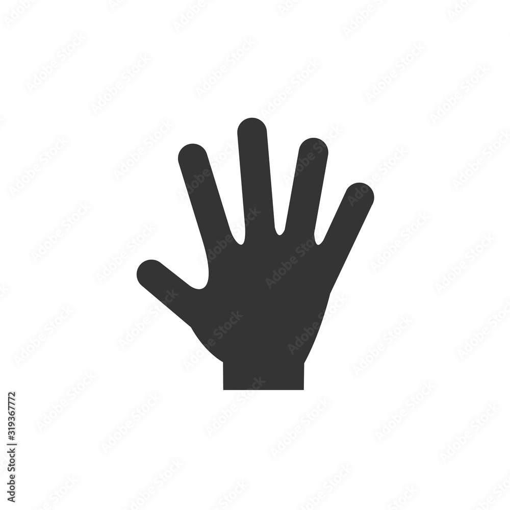 hand icon vector illustration symbol for website and graphic design hand icon vector illustration symbol for website and graphic design