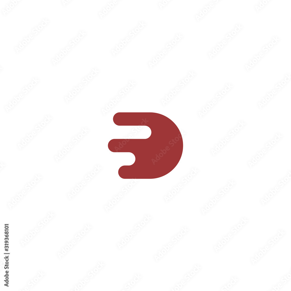 vector logo with the initials vector logo with the initials