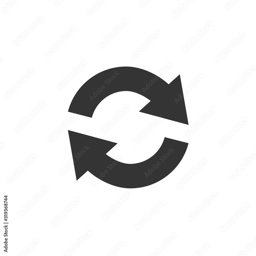 refresh icon vector illustration symbol for website and graphic design refresh icon vector illustration symbol for website and graphic design