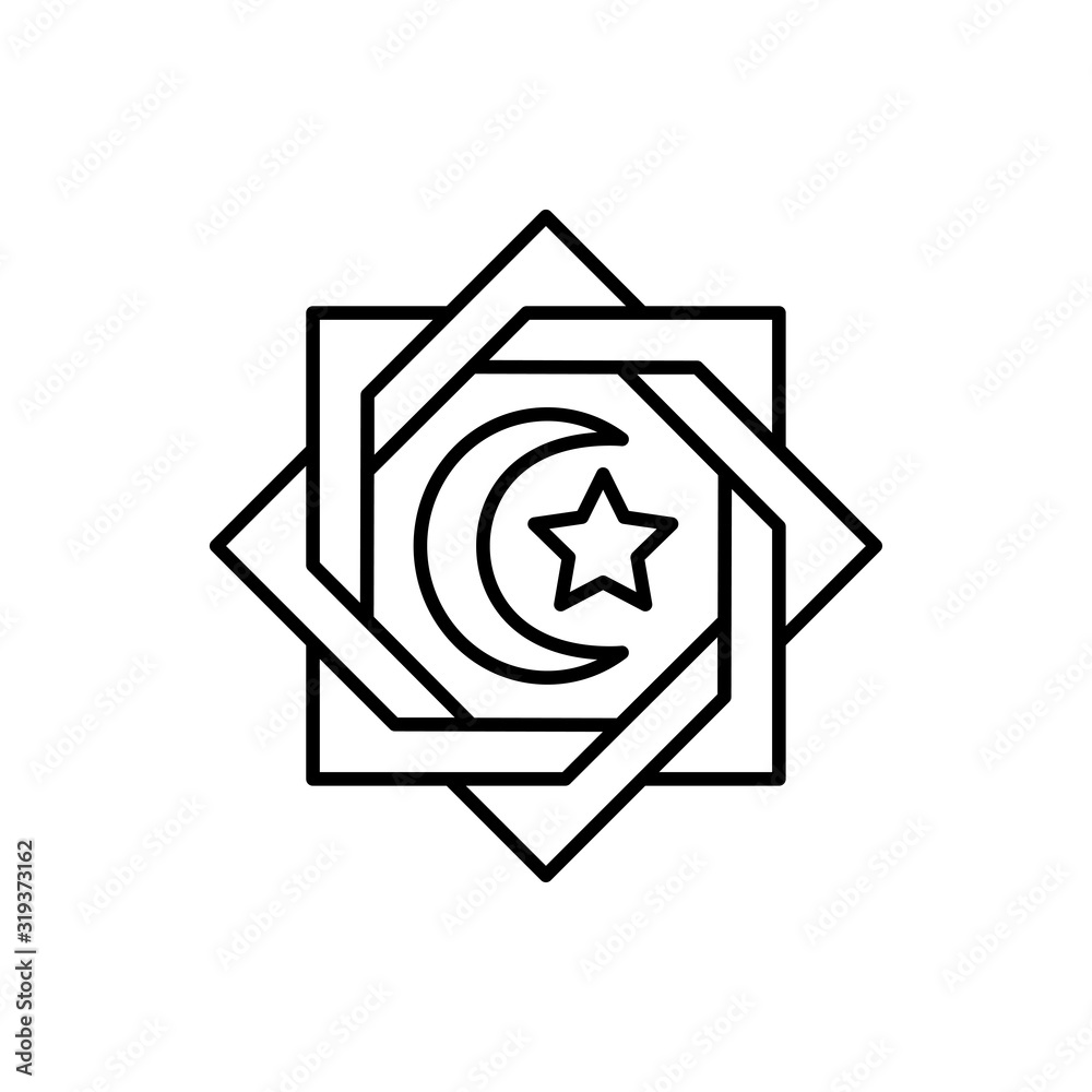 Ornament muslim icon