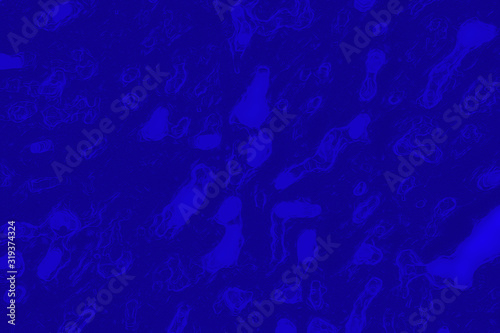 Rough CG gradient texture of decorative cement of trendy in 2020 color Phantom Blue - background design template