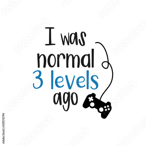 Fotografie Game quote lettering typography