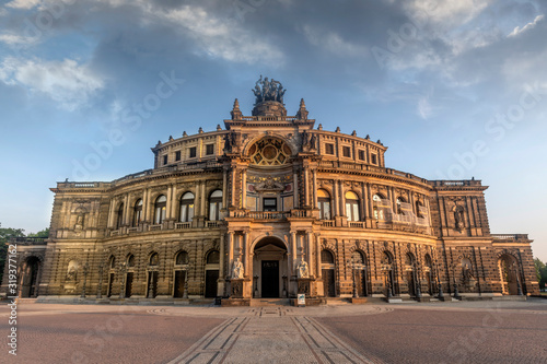 Semperoper House at Dresden, Germany © aydinsert