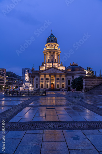 Buildings at the Gendarmen Platz, Berlin, Germany photo