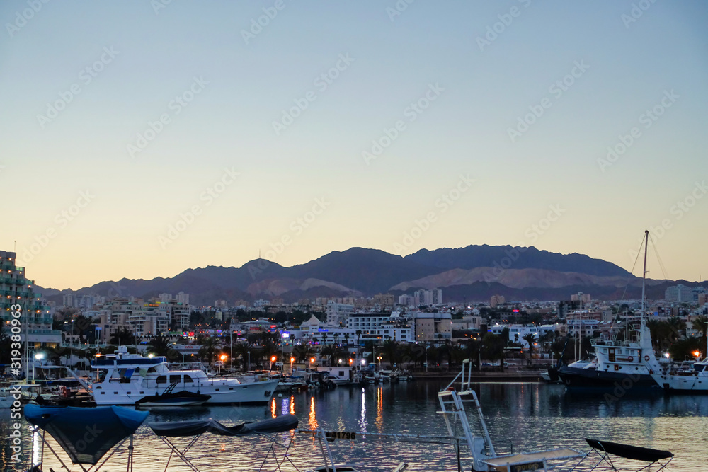 Fototapeta premium Boats in the harbor
