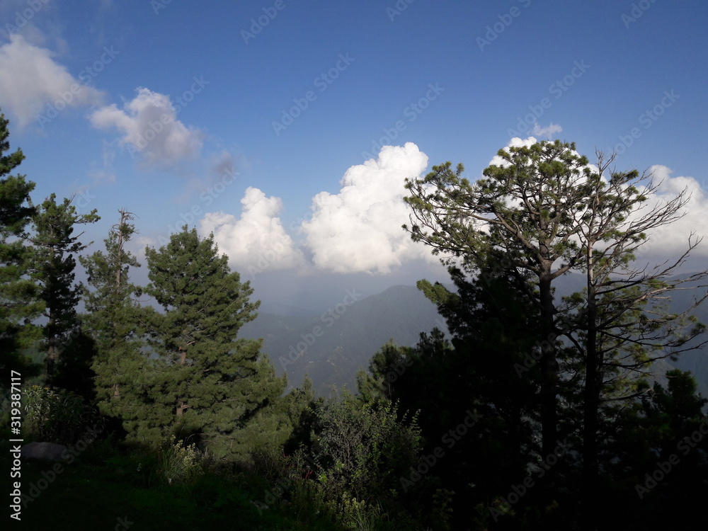 view of thandiyani abbotabad pakistan