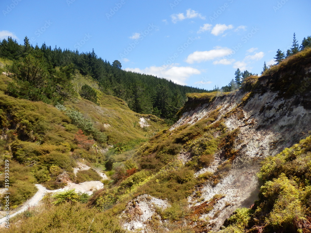 Parc géologique Nouvelle-Zélande