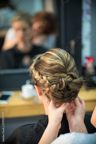 Coiffure de mariage photo