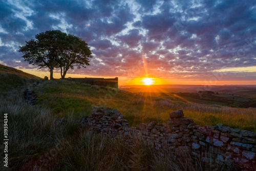 Sunrise Top Withens, Haworth photo