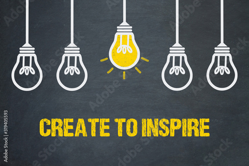 Create to inspire photo