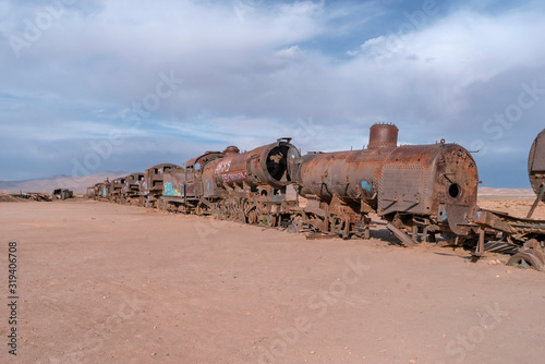 steam trains cemetery