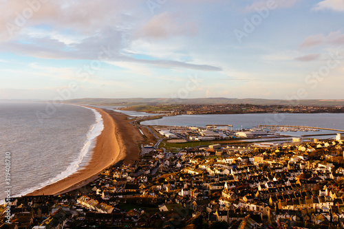 Chesil Beach in Winter