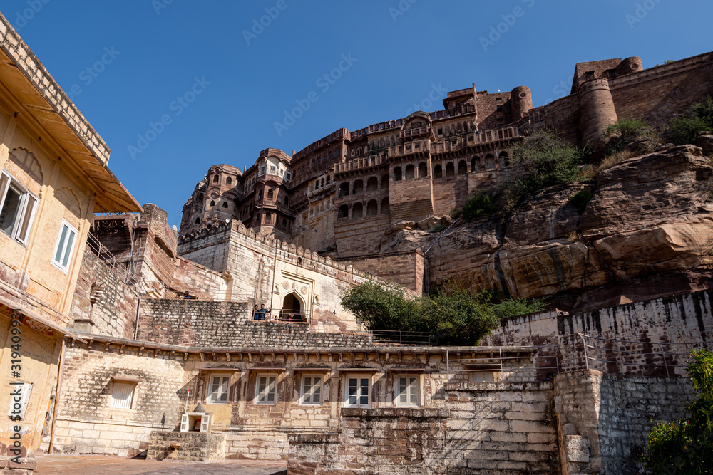 Fototapeta premium mehrangarh fort view