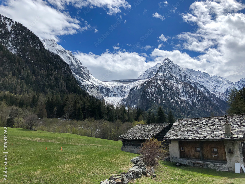 Schweiz Graubünden Maloja Pass
