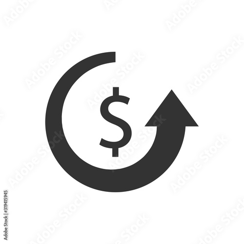 Money refund icon