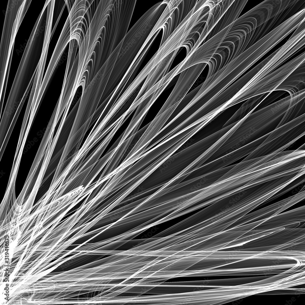 Obraz premium Abstract black and white background