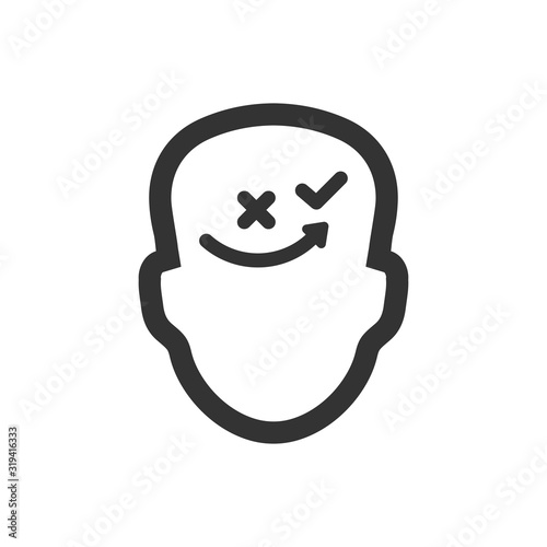 Thinking tactics icon