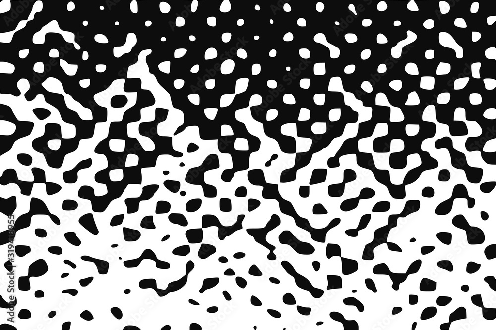 Obraz premium Vector halftone dots background, fading dot effect