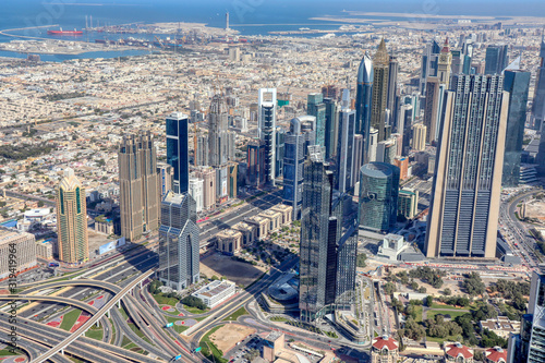 Blick auf Dubai im Januar 2020
